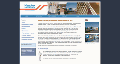 Desktop Screenshot of hanotex.nl
